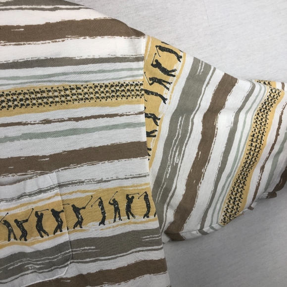 VINTAGE 1990's Retro Golf Polo -XXL - Picture 6 of 7